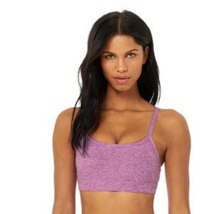 Alo Yoga Electric Violet Heather Gratitude Bra